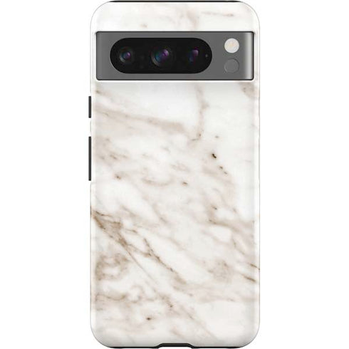 Taupe Marble Google Pixel 8 Pro Impact Case